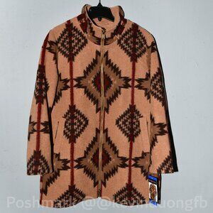 Color: Tan  ,Pendleton  women Wool Blend Walker Coat